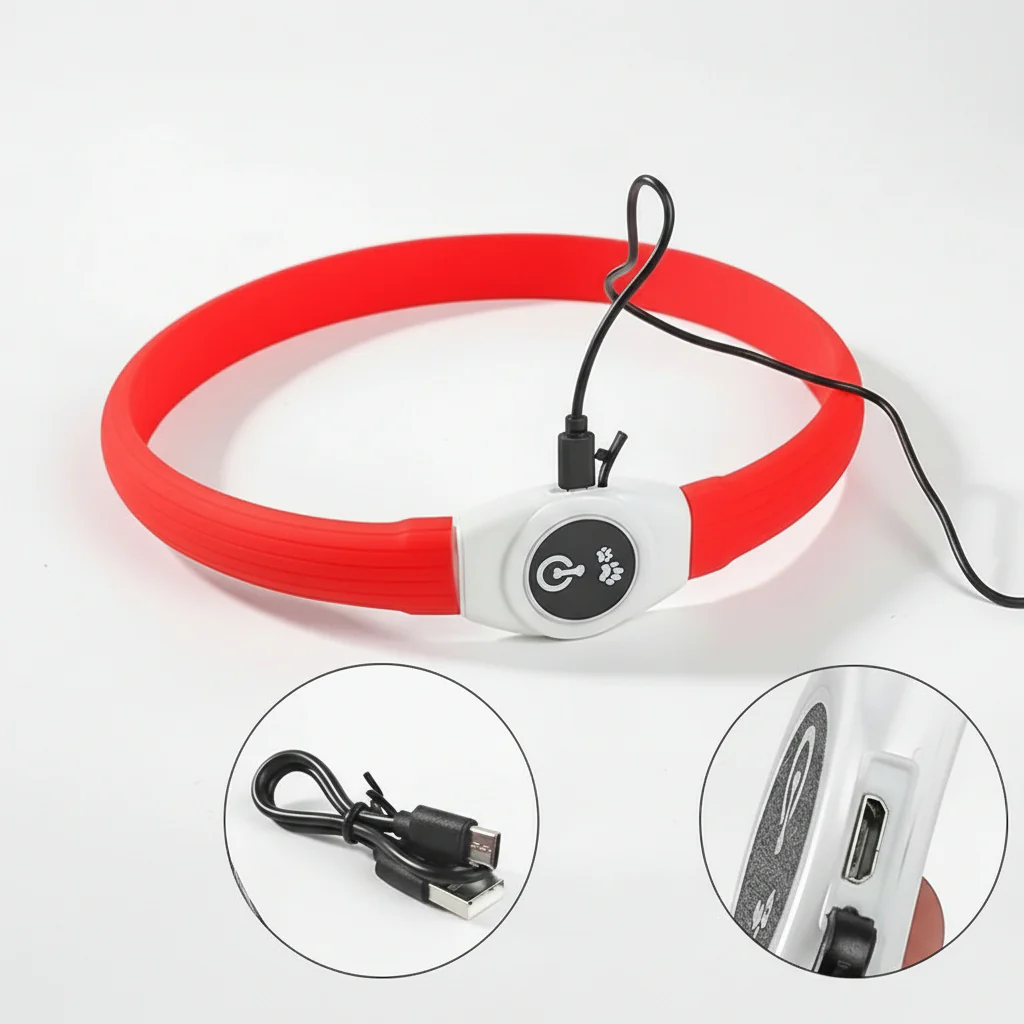 WOOFBEAM – LED Light Collar for Dogs for Safe Walks at Night - Image 6