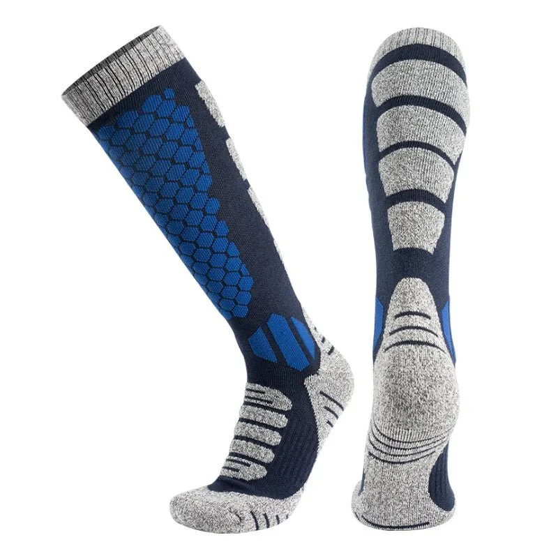 WOOLPEAK – Thermal wool socks for skiing & hiking, unisex, long tube design - Image 9