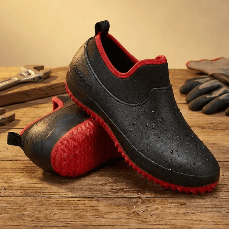 WorkGuard Slip-On – Waterproof Work Shoes for Comfort & Safety