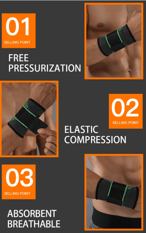 WristRelief 3D - Wrist support with innovative 3D compression for pain relief & stabilisation - Image 11