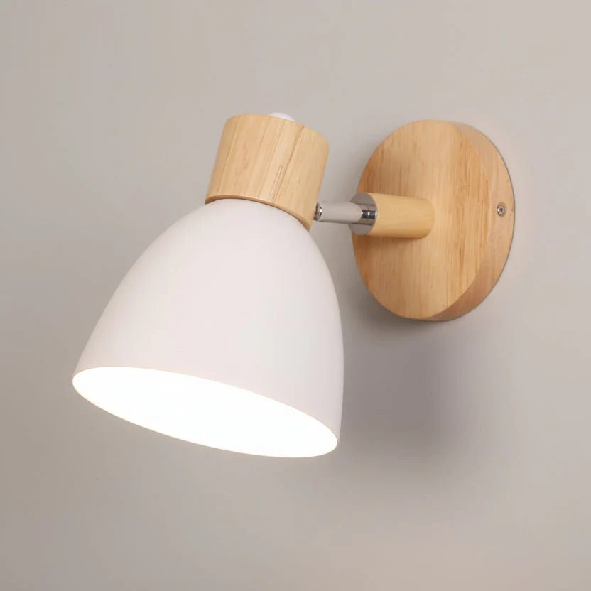 YADIEL WALL LIGHT - Modern wall lamp made of wood in Nordic style - Image 10