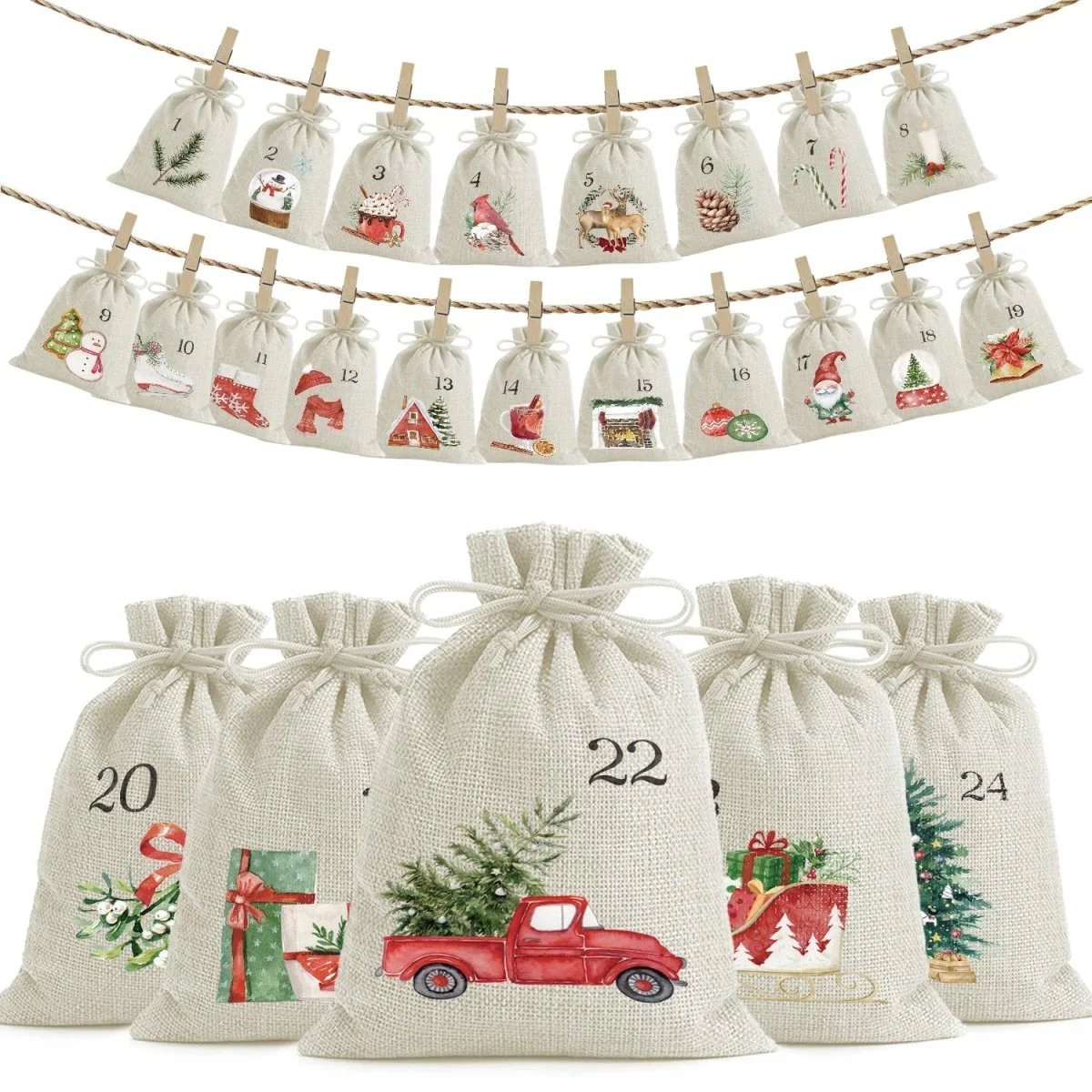 YULEHARBOR – 24 Christmas bags for festive gift ideas at home - Image 6