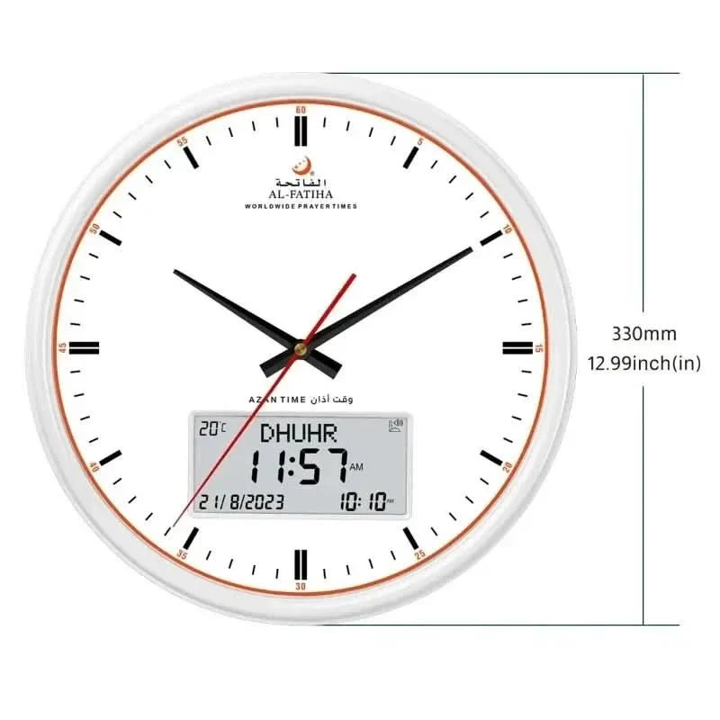 Zamora Time - Prayer clock with automatic azan adjustment and 10 azan sounds - Image 6