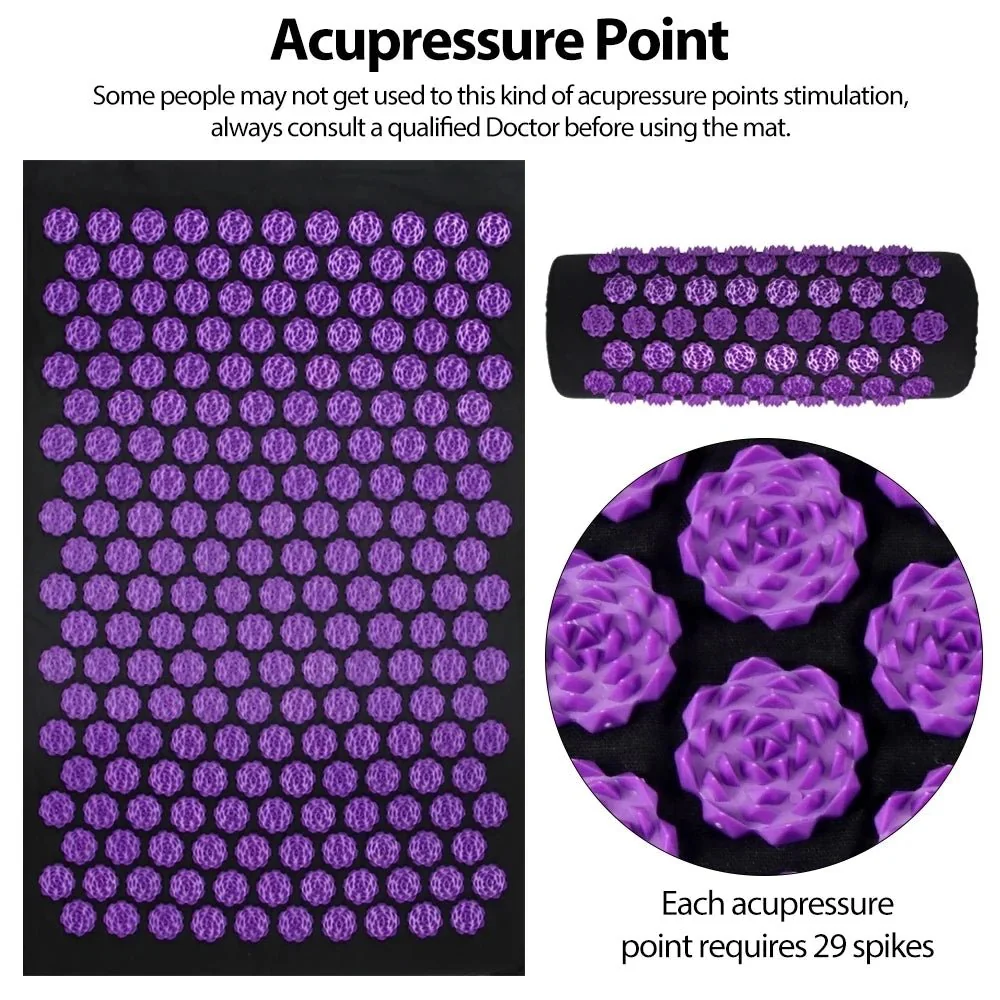 ZENBODY – Acupressure Mat and Pillow Set for Daily Muscle Relaxation - Image 6