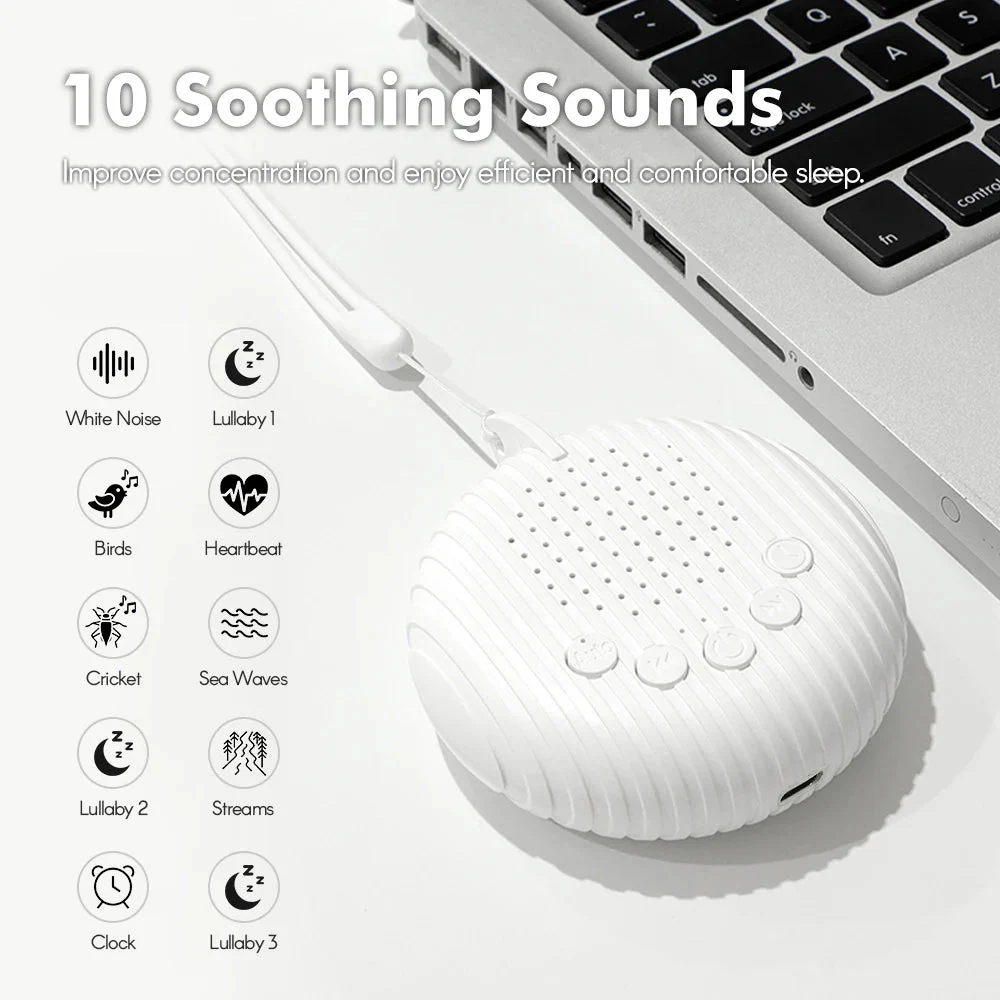 ZENWAVES – Travel-friendly noise machine with 10 soothing sleep sounds - Image 4
