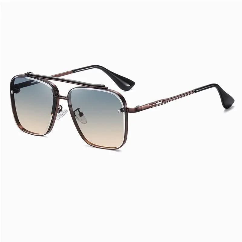 Zoltan Shades - Fashionable sunglasses with gradient lenses and metal frame - Image 8