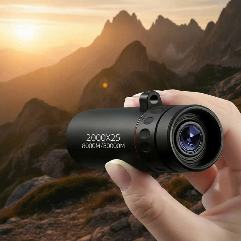 ZOOMLENS – 2000X25 Portable Monocular for Camping, Fishing & Concerts