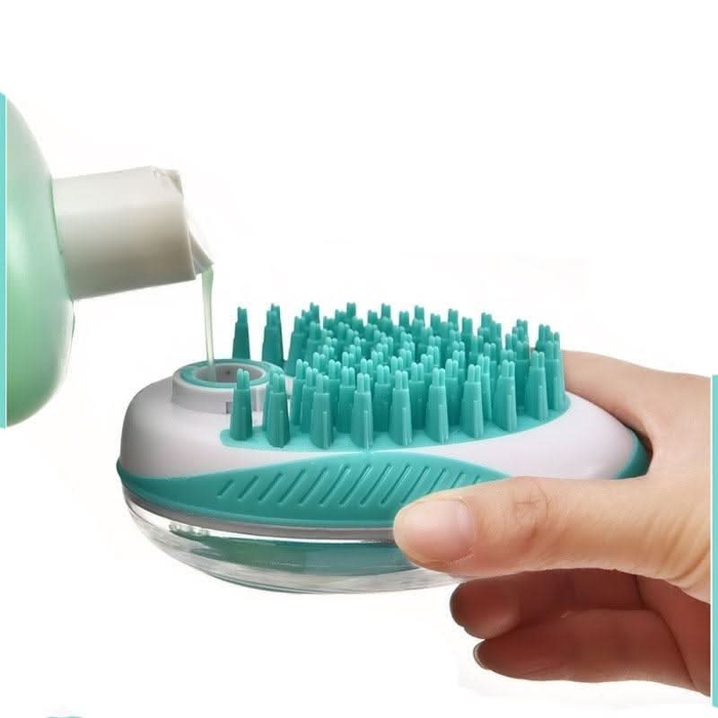 ZORROPET - 2-in-1 soap dispenser & massage brush for dogs - Image 2